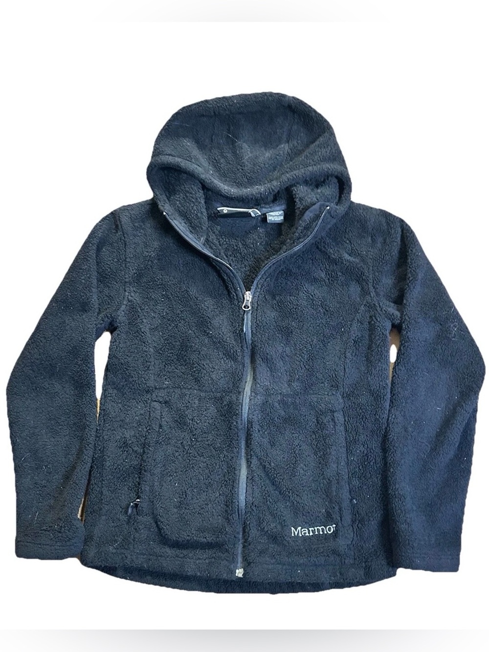 Marmot black Midnight warm cozy Fleece Jacket